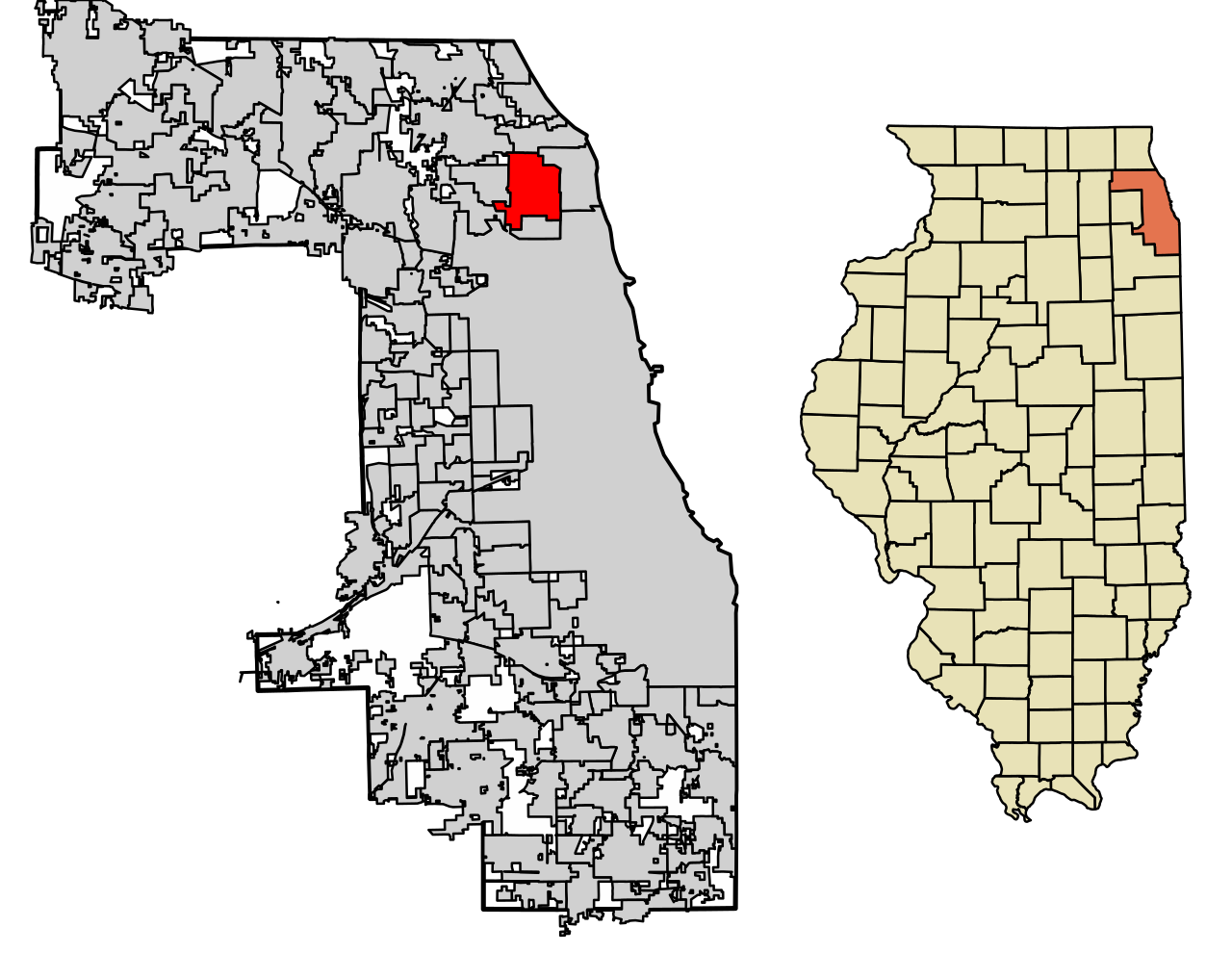 Cook_County_Illinois_Incorporated_and_Unincorporated_areas_Skokie_Highlighted.svg